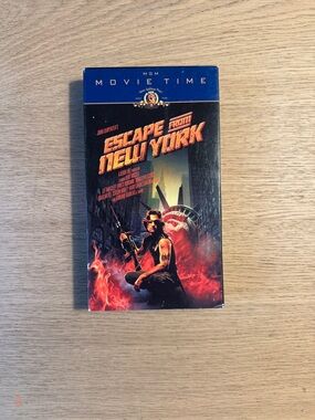 VHS copy of Escape from New York